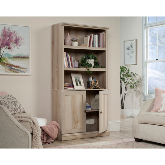 5-Shelf Bookcase W/doors Pm