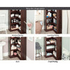 Corner 70"w 5-Shelf Bookcase Sec
