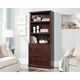3-Shelf Bookcase W/2-drawers Sec