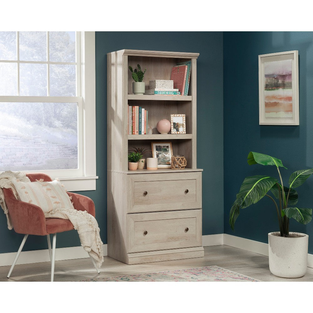 3-Shelf Bookcase W/2-drawers Chc