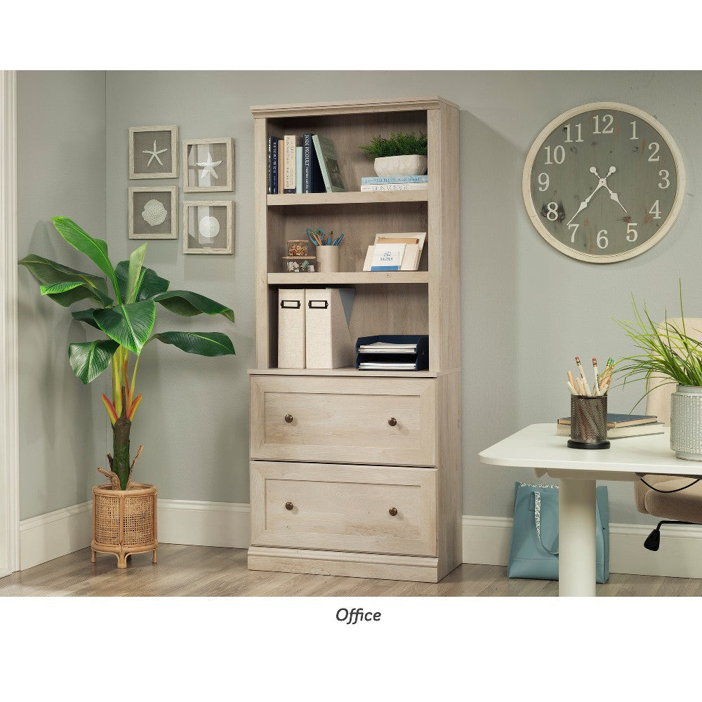 3-Shelf Bookcase W/2-drawers Chc