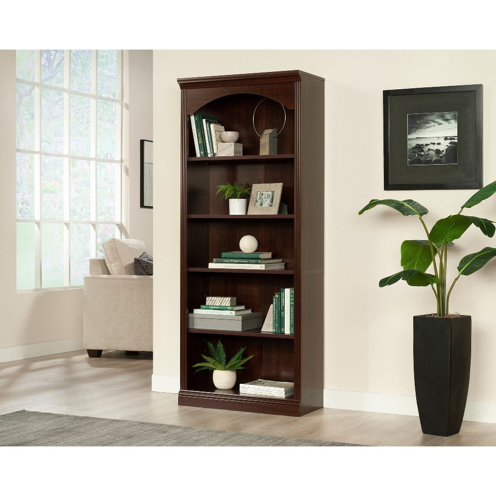 Arch 71’’h 5-Shelf Bookcase Sec