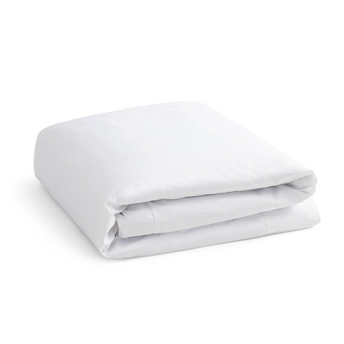 Sleeptone California King 5 Sided Mattress Protector, White Jersey