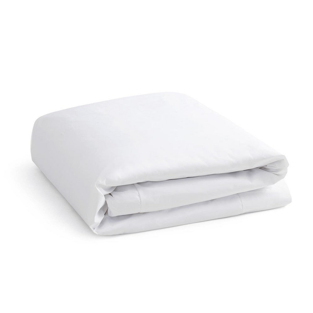 Sleeptone King 5 Sided Mattress Protector, White Jersey Fabric