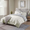 Sleeptone Twin XL Size Comforter Set, Microfiber, Off White
