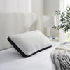 Sleeptone Queen Size Pillow, Removable Cover, Latex, White