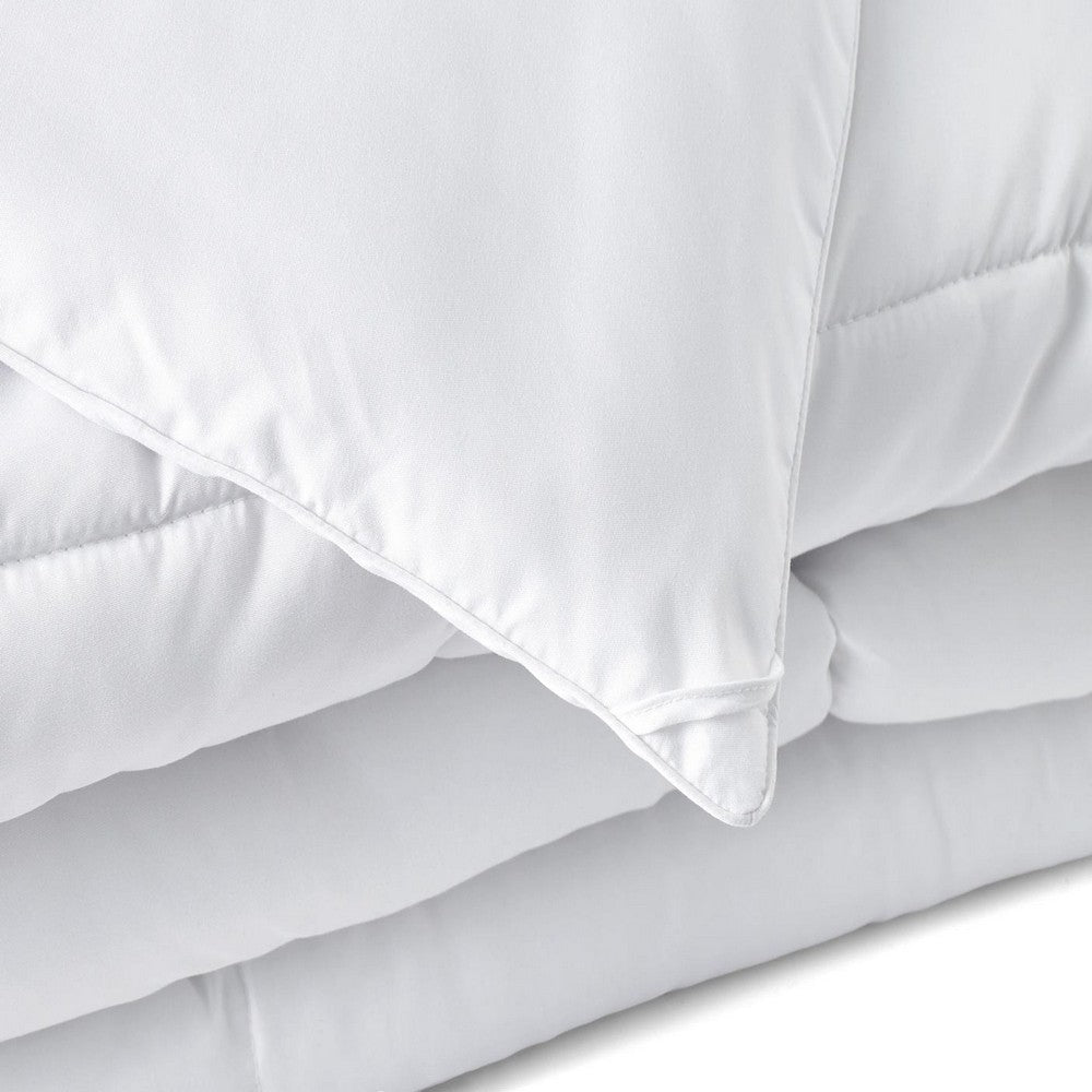 Sleeptone Queen or Full Down Comforter, White Microfiber