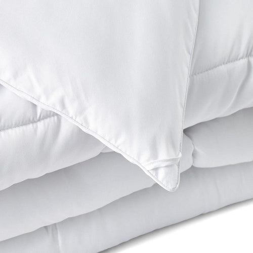 Sleeptone Twin or Twin XL Down Comforter, White Microfiber