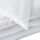 Sleeptone Twin or Twin XL Down Comforter, White Microfiber