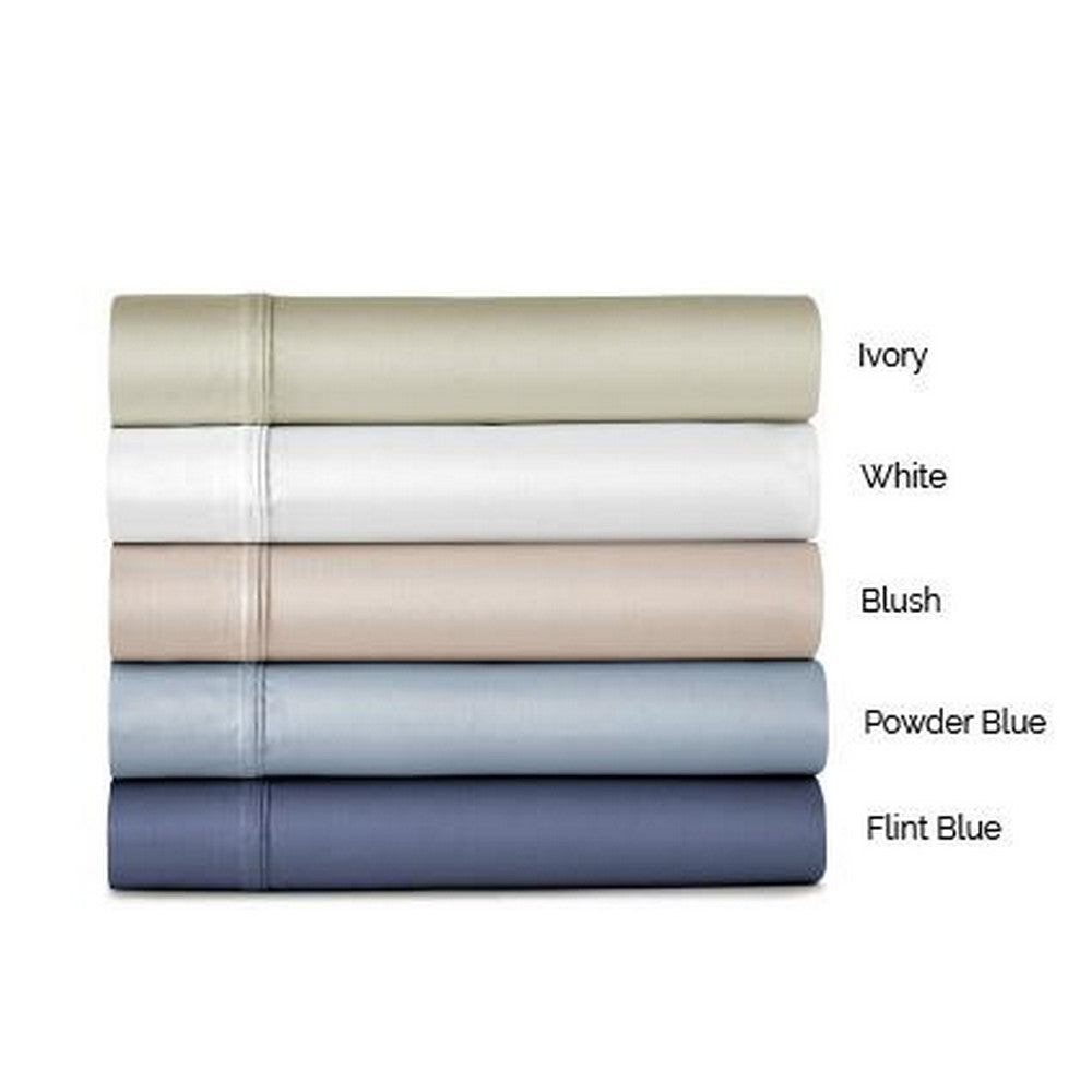 Sleeptone 6pc Split King Size Sheet Set, Eucafiber, Powder Blue