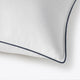 Sleeptone Queen Size Down Pillow, Fluffy, Satin Pipping, White