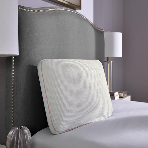 Sleeptone Queen Size Pillow, Tencel Lyocell Removable Cover, White
