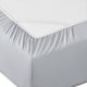 Sleeptone 6pc Full Size Sheet Set, Brushed Microfiber, Silver