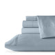 Sleeptone 6pc Twin XL Size Sheet Set, Brushed Microfiber, Ice Blue