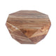 Bon 33 Inch Diamond Shape Acacia Wood Coffee Table With Smooth Top Natural Brown By The Urban Port UPT-183796