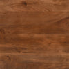 30" Handcrafted Round Mango Wood Dinette, Artisanal Twisted Pedestal Base, Walnut Brown By The Urban Port