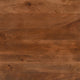 30" Handcrafted Round Mango Wood Dinette, Artisanal Twisted Pedestal Base, Walnut Brown By The Urban Port