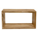 Keli 52 Inch Mango Wood Sideboard Console Table Open Cube 1 Shelf Natural Brown By The Urban Port UPT-228692