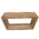 Keli 52 Inch Mango Wood Sideboard Console Table Open Cube 1 Shelf Natural Brown By The Urban Port UPT-228692