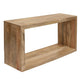 Keli 52 Inch Mango Wood Sideboard Console Table Open Cube 1 Shelf Natural Brown By The Urban Port UPT-228692