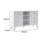 Exie 49 Inch Sideboard Buffet Console Cabinet with 3 Drawers White By The Urban Port UPT-262096