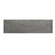 59 Inch Artisan Sideboard Console Table with Geometric Interlocked Base, Distressed Matte Gray By The Urban Port