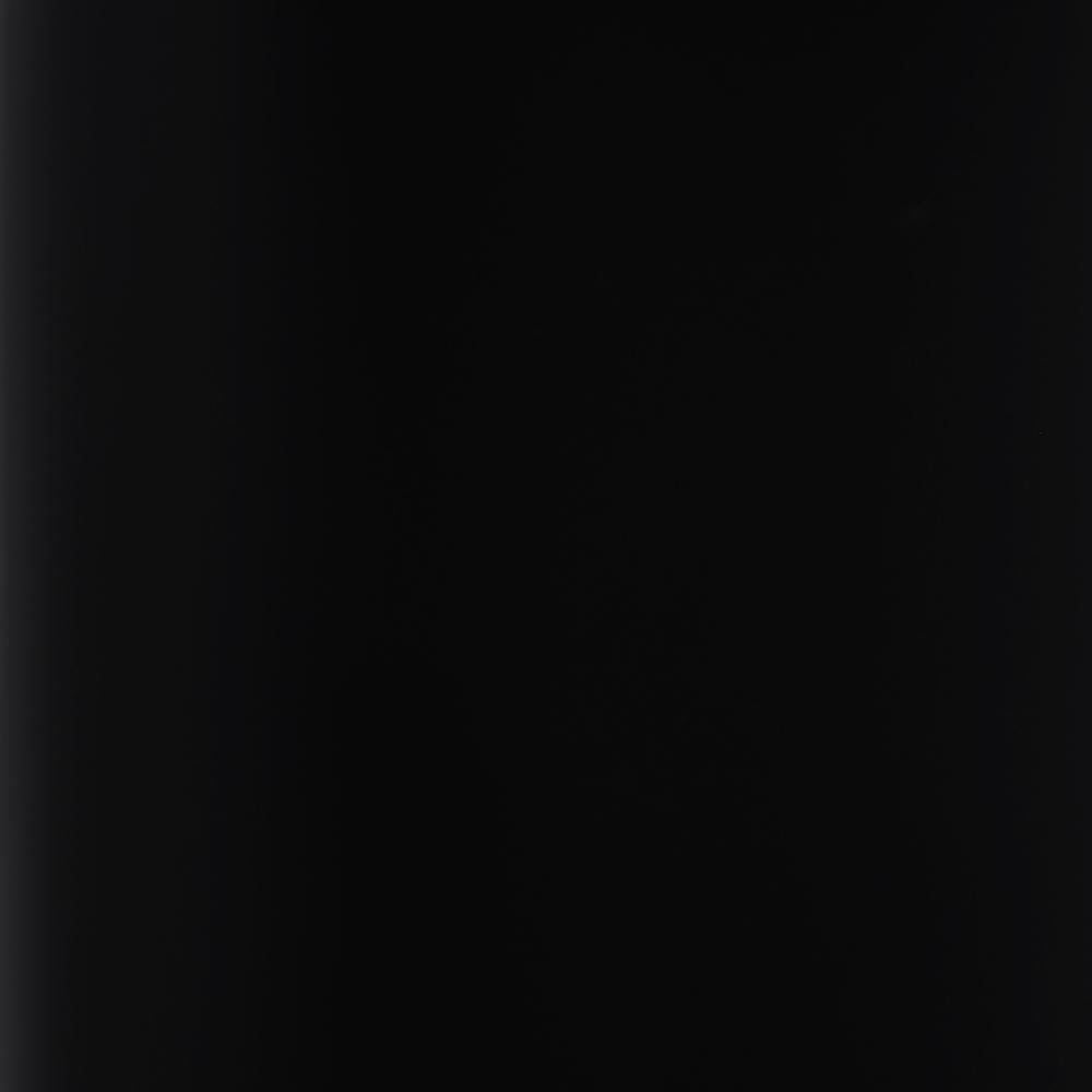 Zoe 20 Inch Modern Round Iron Side Table with Pedestal Base Matte Black By The Urban Port UPT-272899