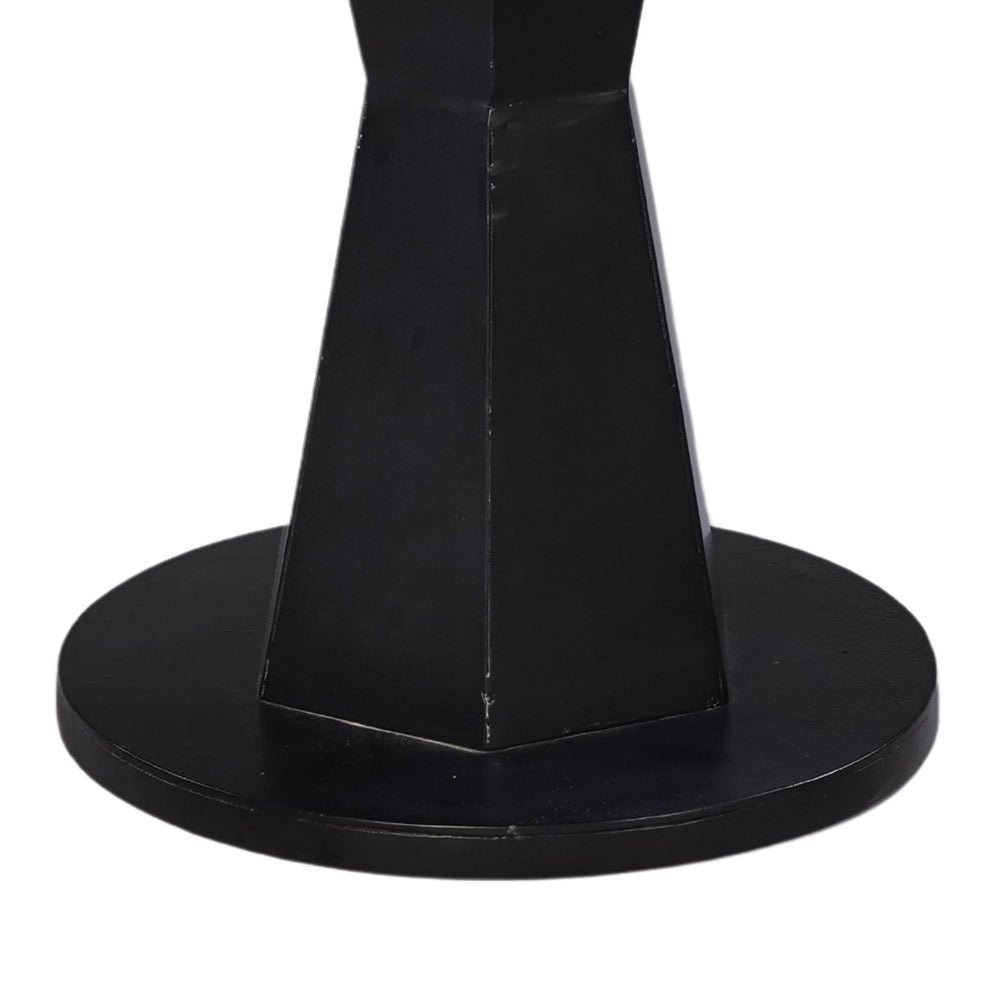 Riko Coffee Table White Marble Top on Modern Iron Stand Round Table 27’’ By The Urban Port UPT-274464