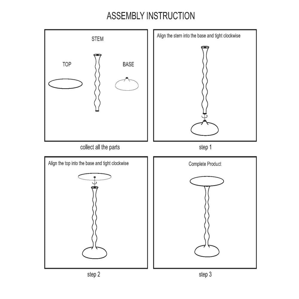 Shae 22 Inch Round Side End Table - Antique Brass Cast Aluminum with Hammered Texture For Small Places By The Urban Port