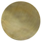 Dyan Coffee Table 34.5 Inch Round Drum Shape Black Gold Antique Brass Ombre By The Urban Port UPT-315642