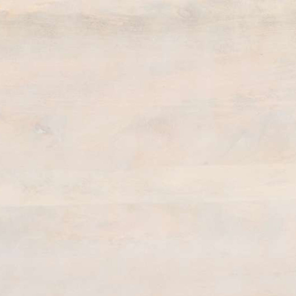 Keli Coffee Table 58 Inch Minimalist Open Frame Rustic Washed White Mango Wood by The Urban Port UPT-315990