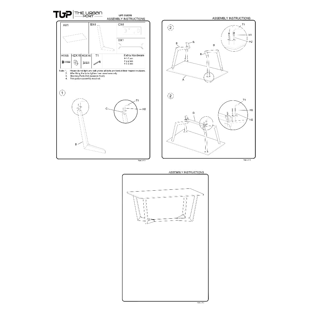 Myra 6 Seater Dining Table, 67" Rectangular Top in Walnut Brown and Antique Gray Sheesham Wood, Black Metal Base By The Urban Port