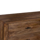 Tao 6 Drawers Dresser Mango Wood Walnut Finish 60’’ By The Urban Port UPT-326509