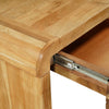 Arlow Console Table | 43" Wide Top | Handcrafted Natural Brown Acacia Wood | Dual Drawer Storage By The Urban Port