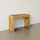 Arlow Console Table | 43" Wide Top | Handcrafted Natural Brown Acacia Wood | Dual Drawer Storage By The Urban Port