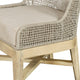 Avira Set of 2 Dining Chairs | Handcrafted Mango Wood | Cotton Rope Weaving | Beige Cushion By The Urban Port