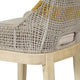 Avira 30 Inch Barstool Chair | Handcrafted Mango Wood | Cotton Rope Weaving | Beige Cushion By The Urban Port UPT-327534