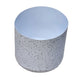Aira 39, 46" Tall Planters Set of 2 | Gold Foldable Metal Stand | White Speckled Pattern By The Urban Port