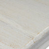 Sofa Console Table, 42 Inch Top, Sandlasted Washed White Mango Wood, Turned Pillar Legs By The Urban Port