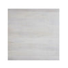 Aya 40’’ Square Coffee Table | Biscotti White Mango Wood | Bold Angled Legs By The Urban Port UPT-332349