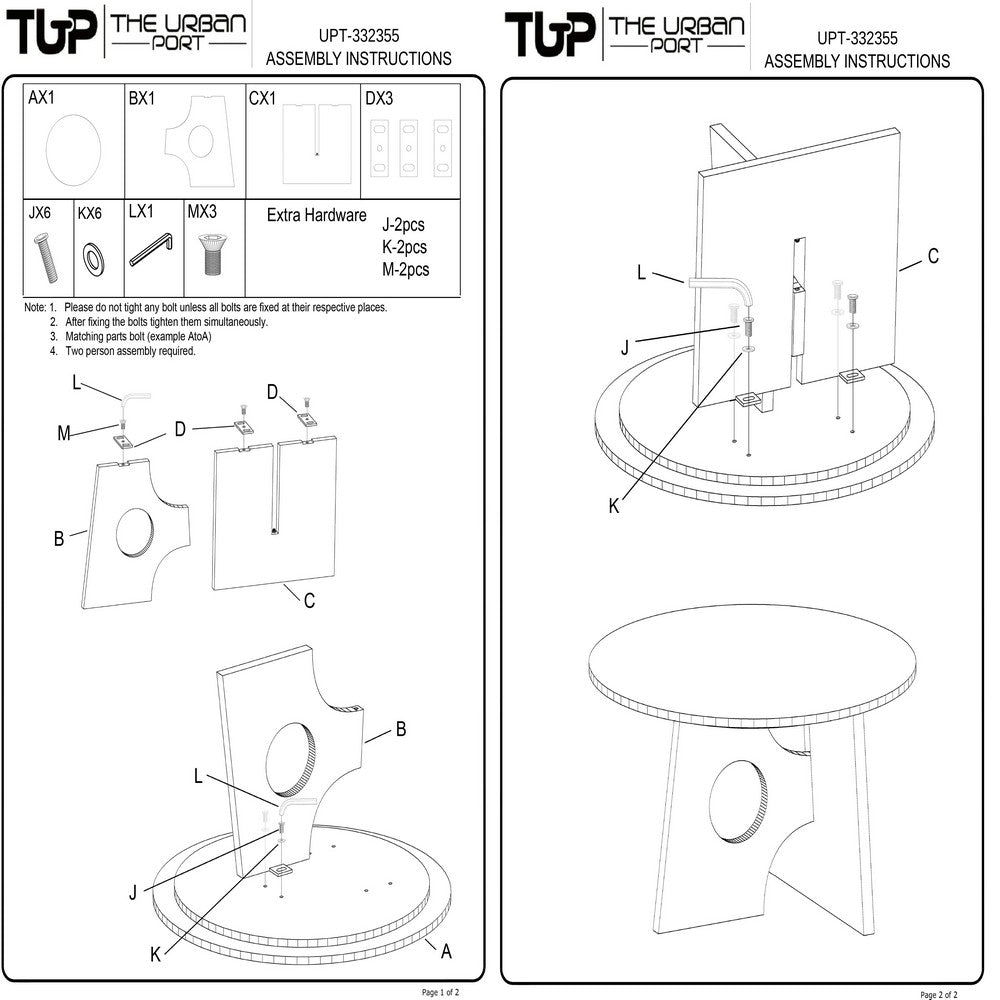 Kali Coffee Table | 27" Natural Round Marble Tabletop | Dark Brown Mango Wood Sculptural Base By The Urban Port