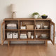 64 Inch James Adway Accent Cabinet In Natural Brown