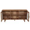 64 Inch James Adway Accent Cabinet In Natural Brown