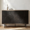 64 Inch Cosmo James Adway Accent Cabinet In Natural Brown