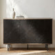 64 Inch Cosmo James Adway Accent Cabinet In Natural Brown