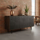 64 Inch Cosmo James Adway Accent Cabinet In Natural Brown