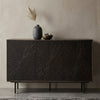 64 Inch Cosmo James Adway Accent Cabinet In Natural Brown
