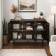 64 Inch Cosmo James Adway Accent Cabinet In Natural Brown