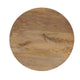 Nina 18.5’’ Round Handcrafted Side End Table | Natural Brown Mango Wood By The Urban Port UPT-333316