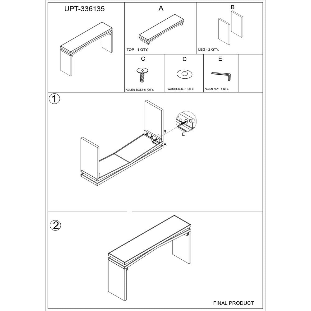 Keri Console Table, 60 inch Solid Mango Wood Slab Top, Handcrafted Rustic Natural Brown, Organic Design By The Urban Port